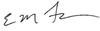 Eric's signature
